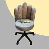 Silla Auxiliar 5 Dedos Neumática Con Ruedas