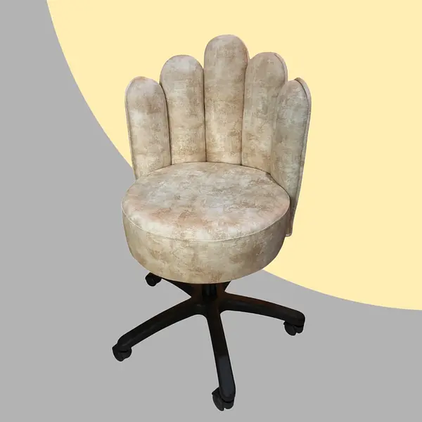 Silla Auxiliar 5 Dedos Neumática Con Ruedas