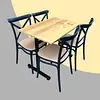 Juego De Sillas Plats Y Mesa Rectangular