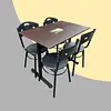 Juego De Sillas Karla Con Mesa Rectangular